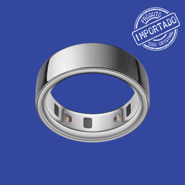 Oura Ring 4 Prata – Anel Inteligente com Carregador Extra