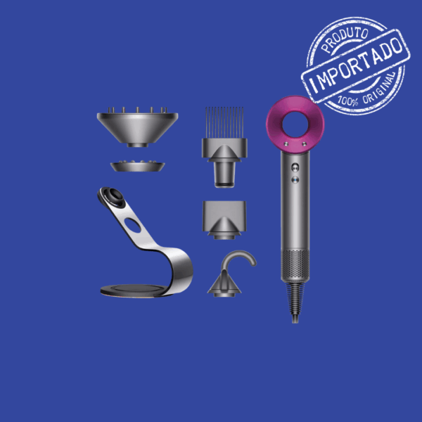 Dyson Supersonic - Secador com Suporte e Acessórios