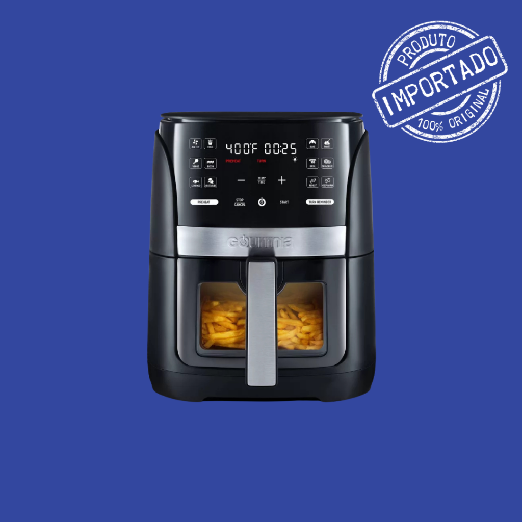 Gourmia 6‑Qt Digital Window Air Fryer